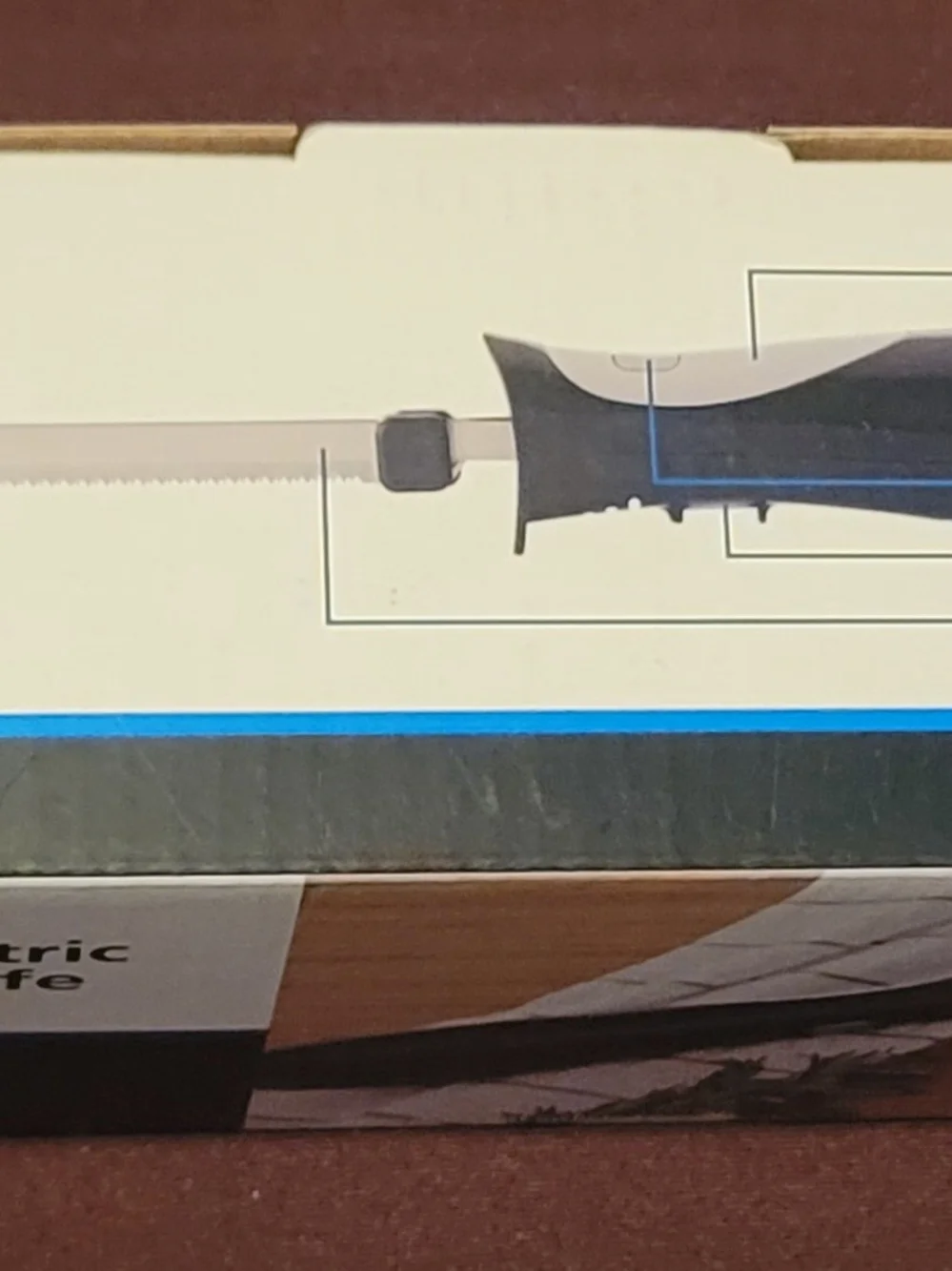 Mainstays Electric Knife with 7-inch stainless steel blades